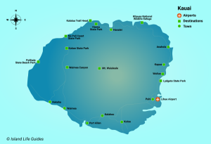 Kauai Map