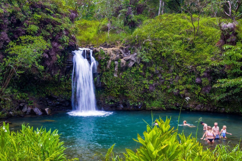 Maui Waterfalls Guide: Puaa Kaa Falls