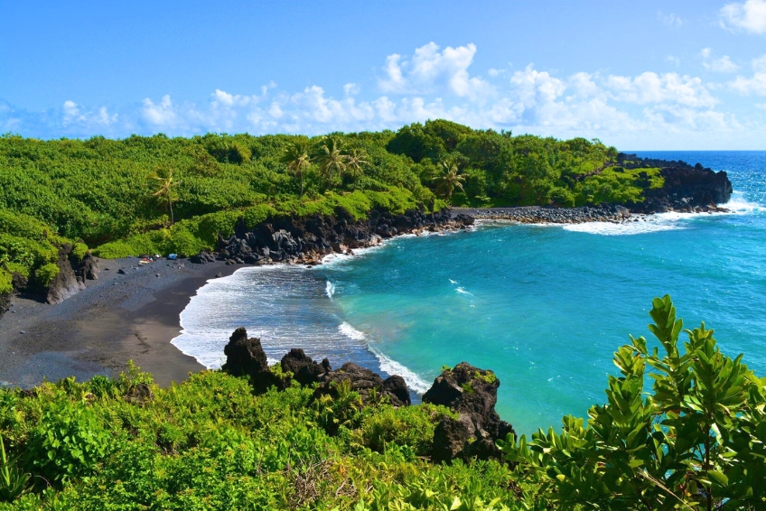 Best Maui Beaches: Black Sand Beaches Maui